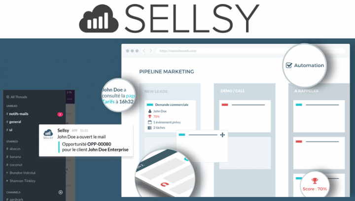 Sellsy, logiciel CRM